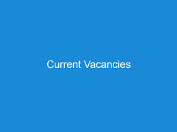 Image of Current Vacancies