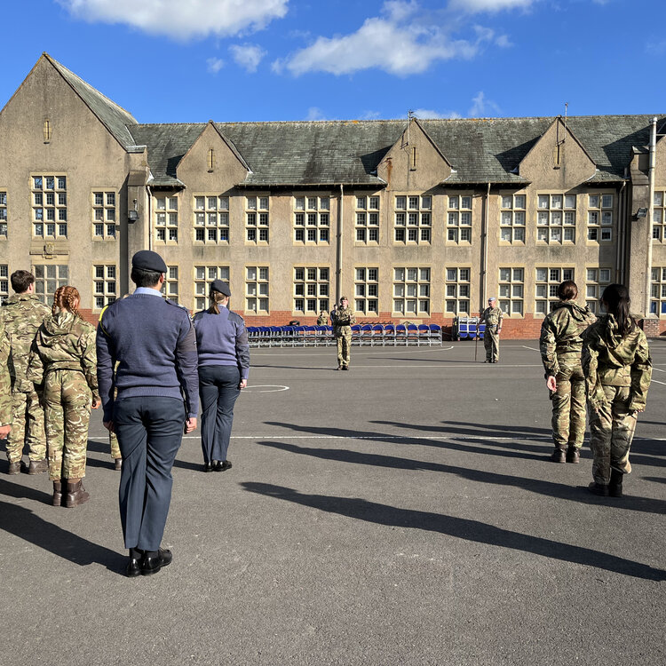 Image of CCF Passing Out Parade