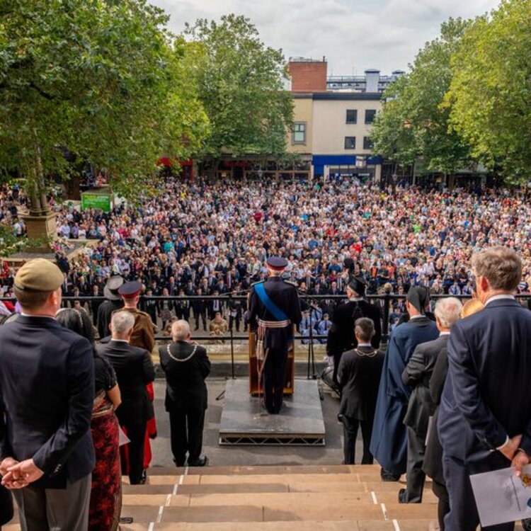 Image of The County's Reading of the Royal Proclamation