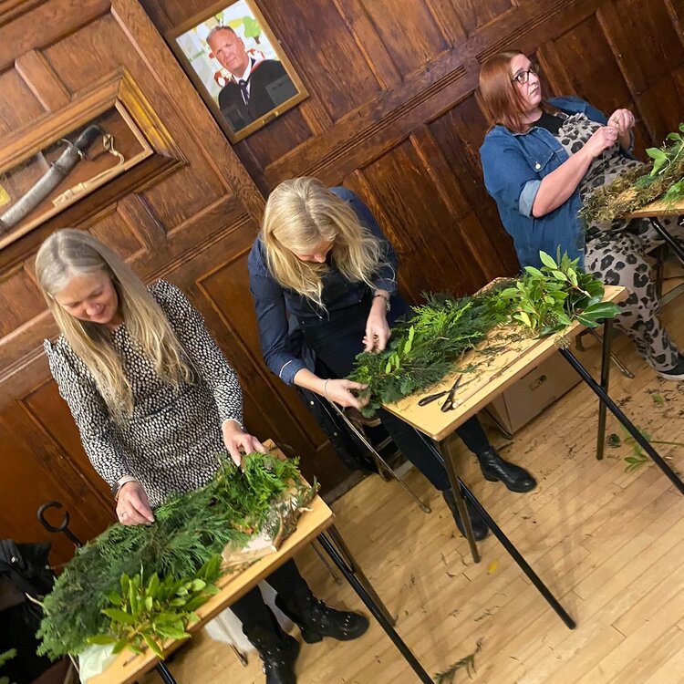 Image of The Friends of KGS Wreath Making Evening