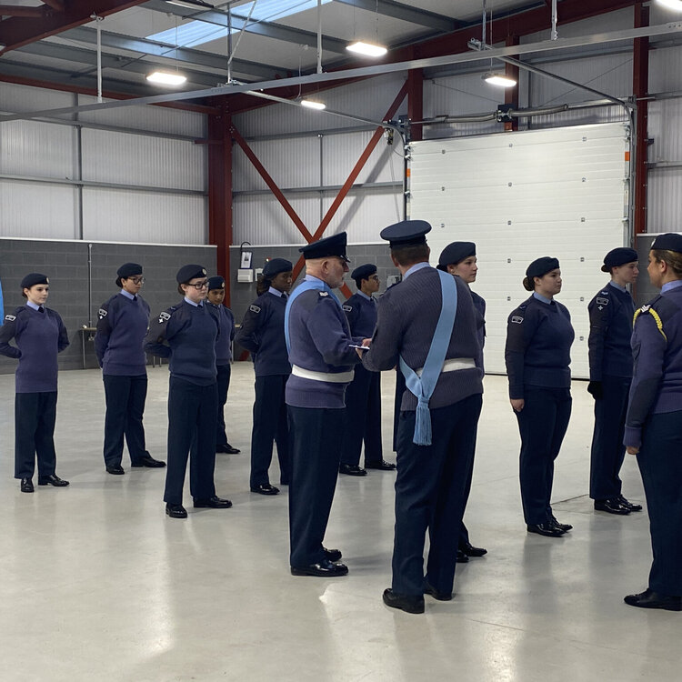 Image of KGS RAF section's inaugural participation in Regional Air Squadron Trophy