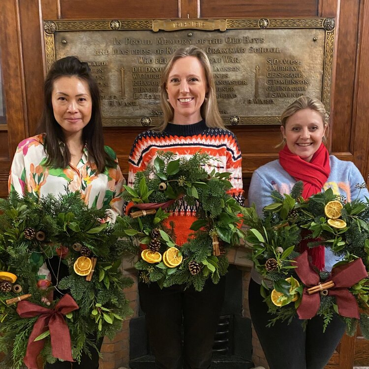 Image of The Friends of KGS Wreath Making Evening