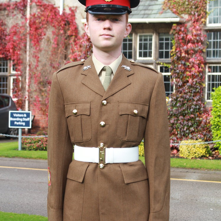 Image of Reuben's zoom call with the Army Air Corps