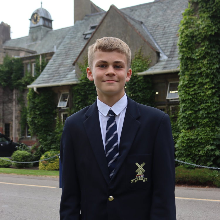 Image of Second Year pupil, Dan, saves the day with penalty save! 