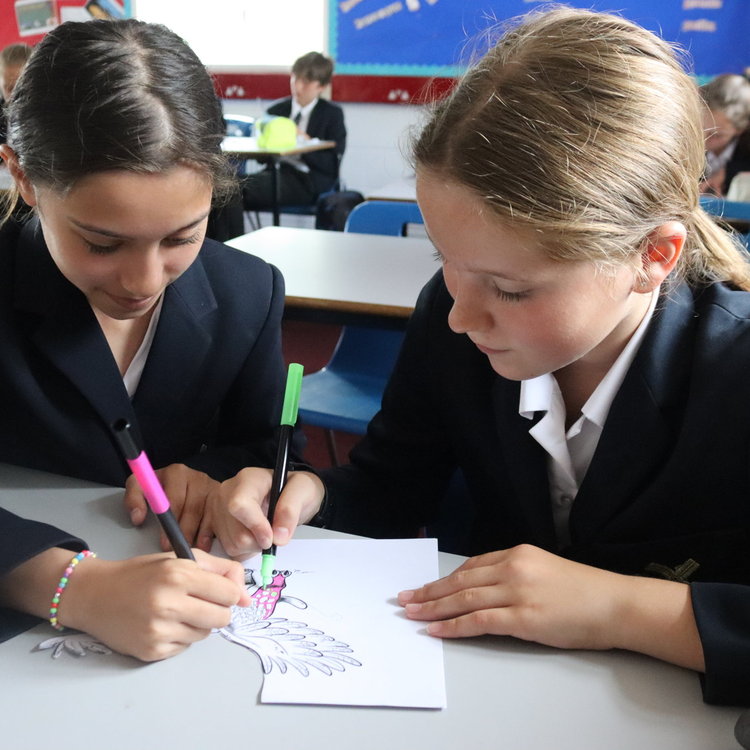 Image of First Year Spanish Pupils' Alebrijes Creations