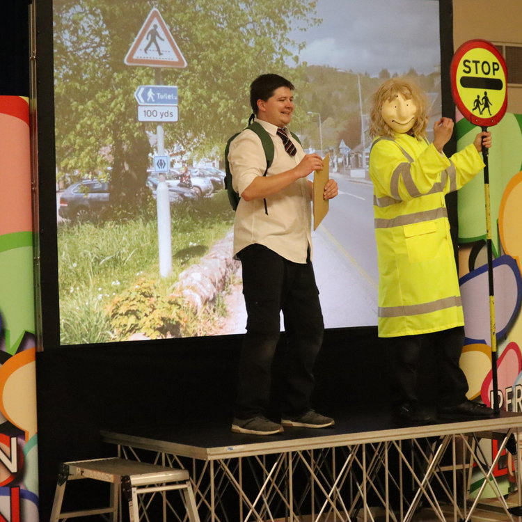 Image of Performance in Education deliver important road safety message