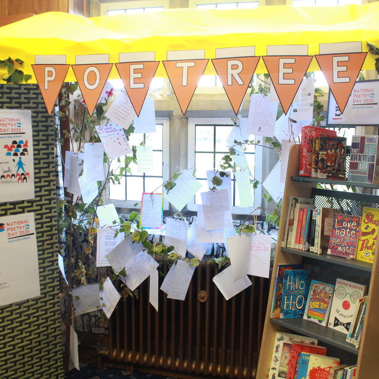 Image of KGS Poetree to celebrate National Poetry Day 2020