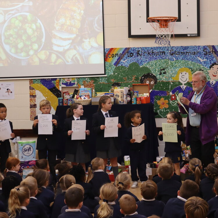 Image of Harvest Assembly for Fylde Foodbank