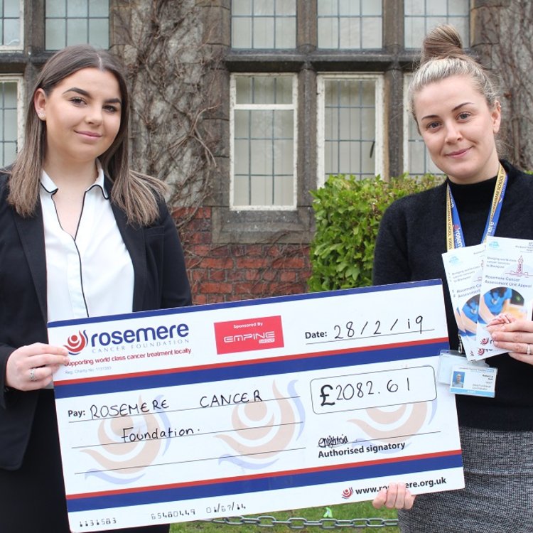 Image of Rosemere Cheque Presentation