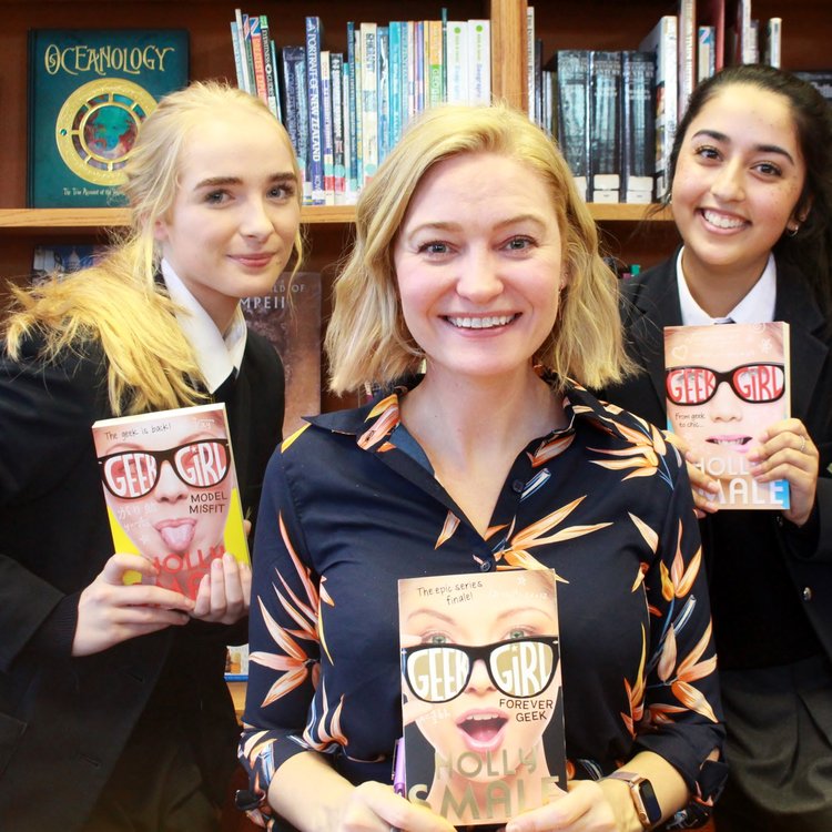 Image of Multi-award winning author, Holly Smale visits KGS