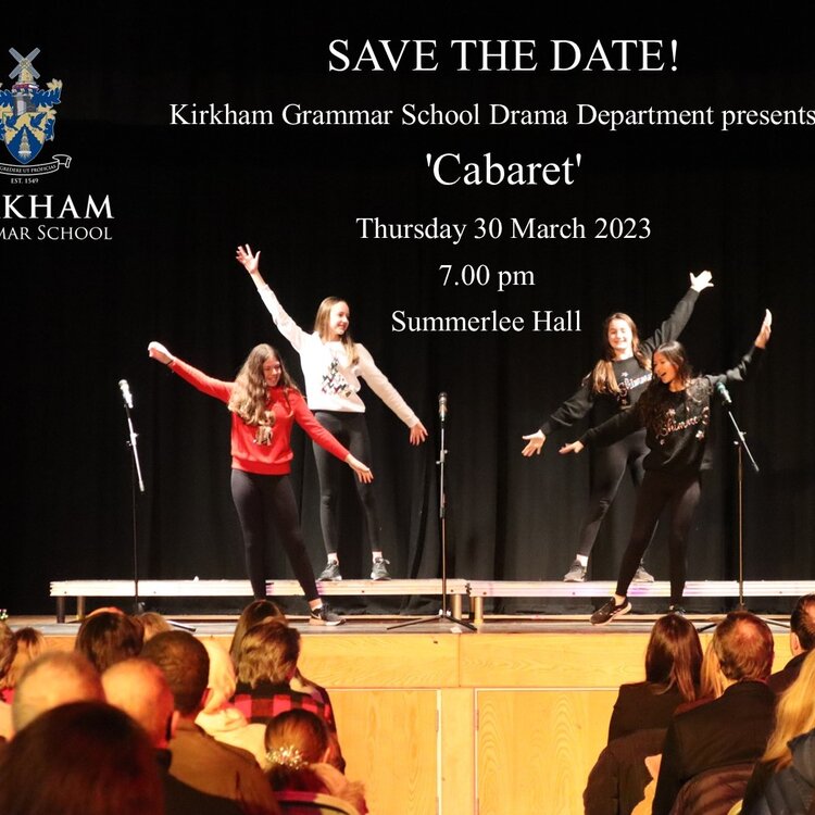 Image of KGS Drama Department presents 'Cabaret' - Thursday 30 March 2023