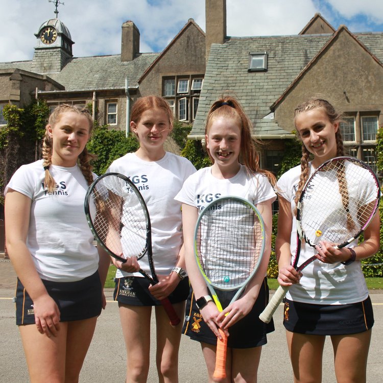 Image of U15 Tennis Girls Success in LTA Schools Cup