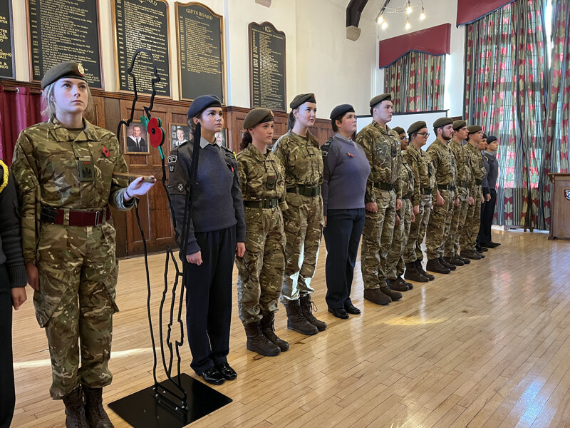 Image of KGS 2023 Remembrance Assembly and Wreath Laying