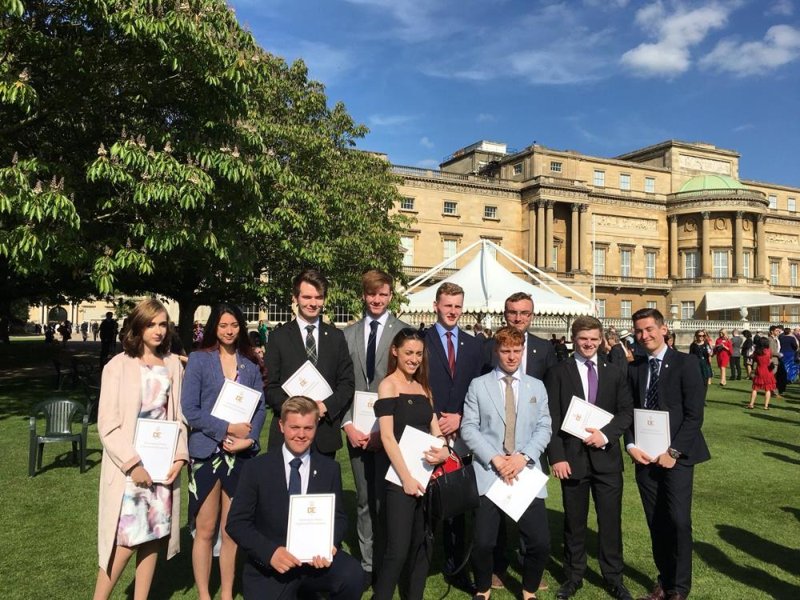 Image of 11 Gold DofE Achievers