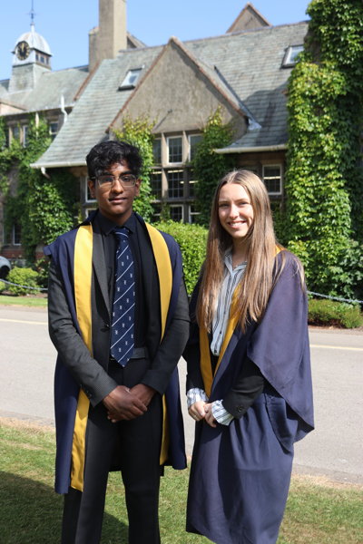 Image of KGS' 2021-22 School Captains, Aaron & Libby