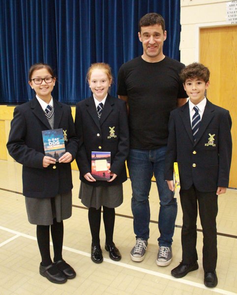 Image of Author Tom Palmer visits KGS