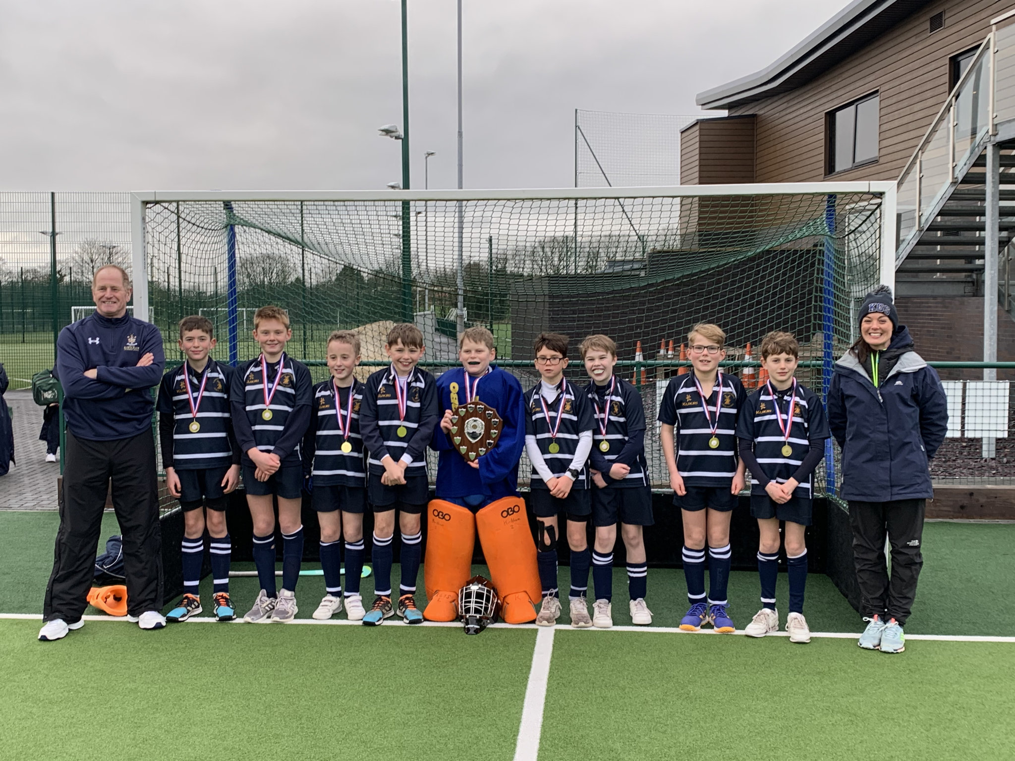 Image of KGS U11 boys crowned 2022 Lancashire Hockey Champions 