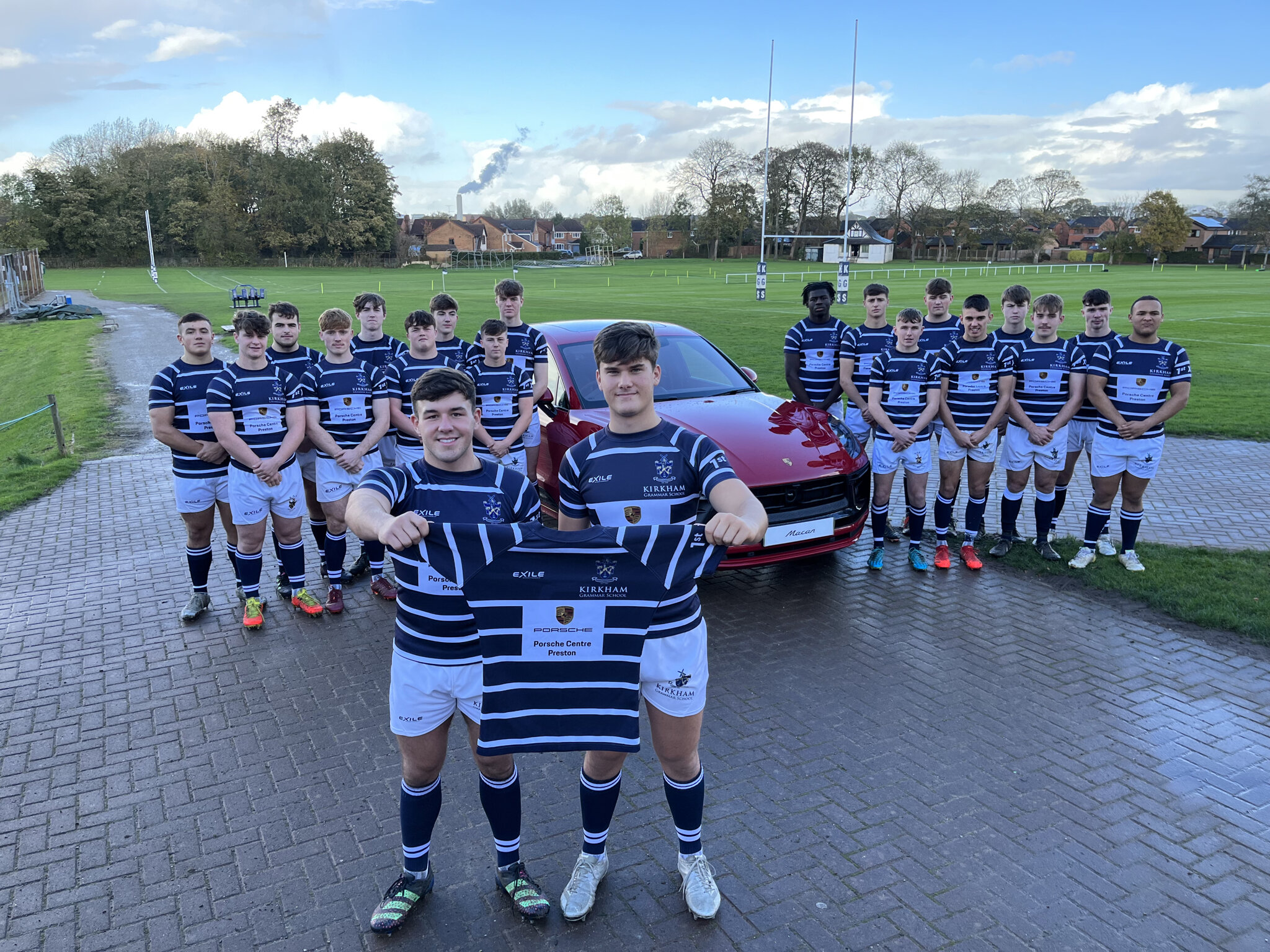 Image of Bowker Porsche Preston kindly sponsor KGS 1st XV for 2022-23 season