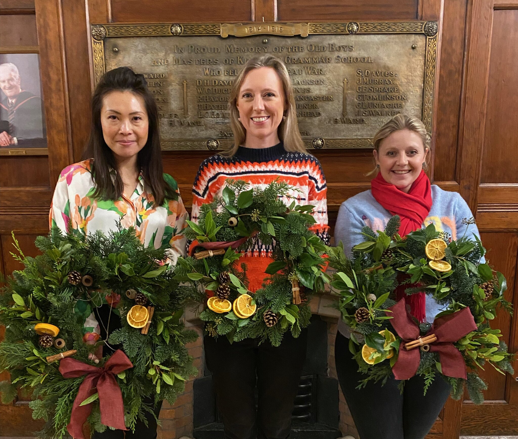 Image of The Friends of KGS Wreath Making Evening