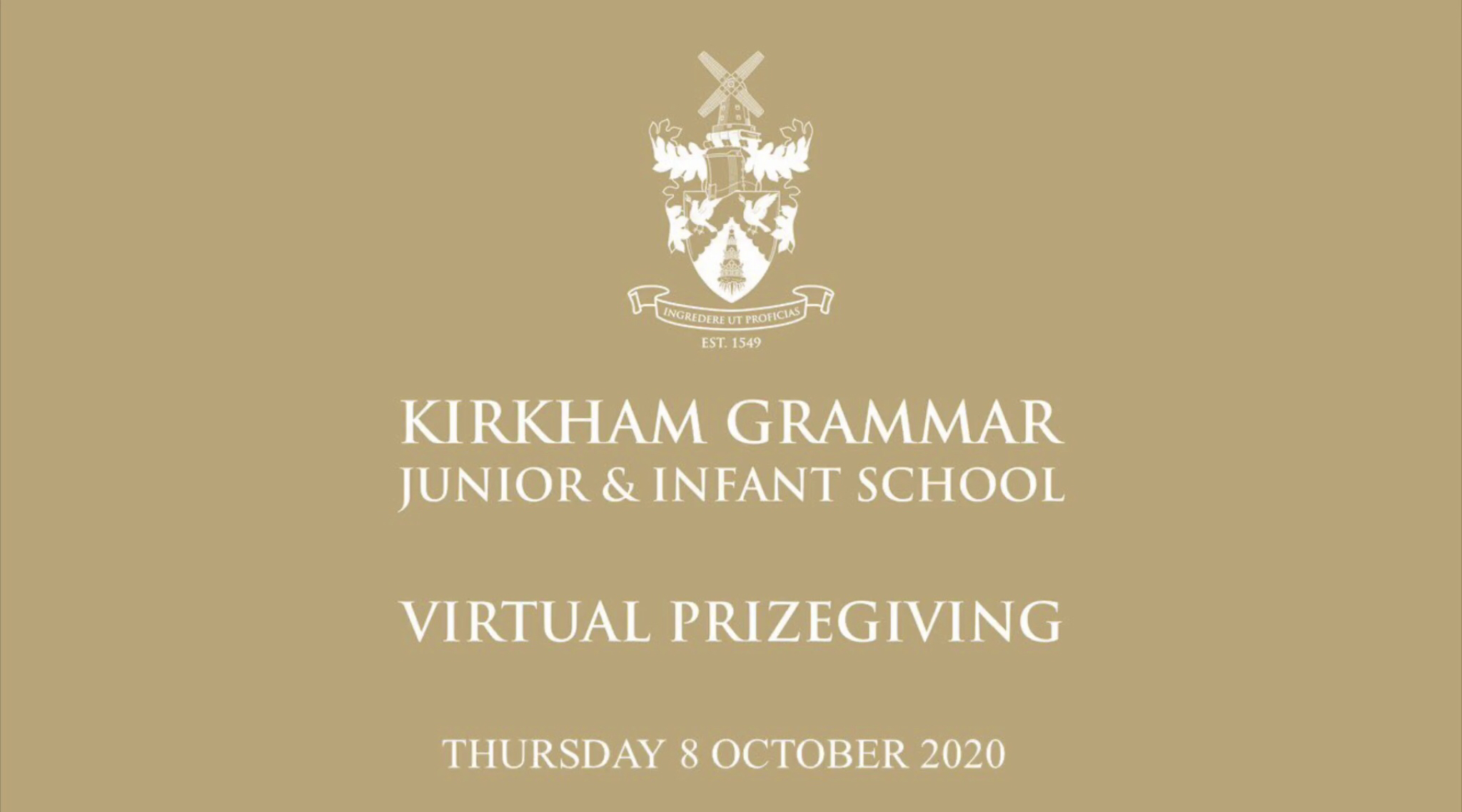 Image of Kirkham Grammar Junior & Infant School Virtual Prizegiving 