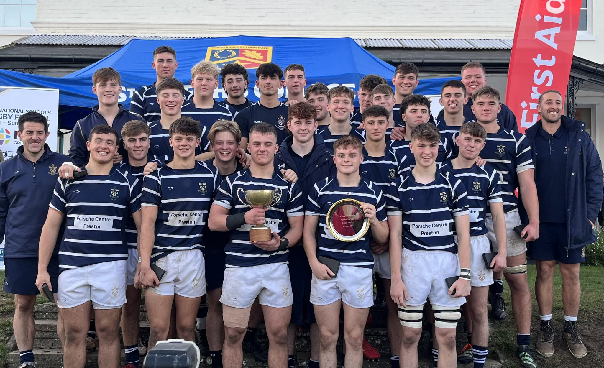 Image of Kirkham Grammar School claim maiden St Joseph's College National Schools Rugby Festival title