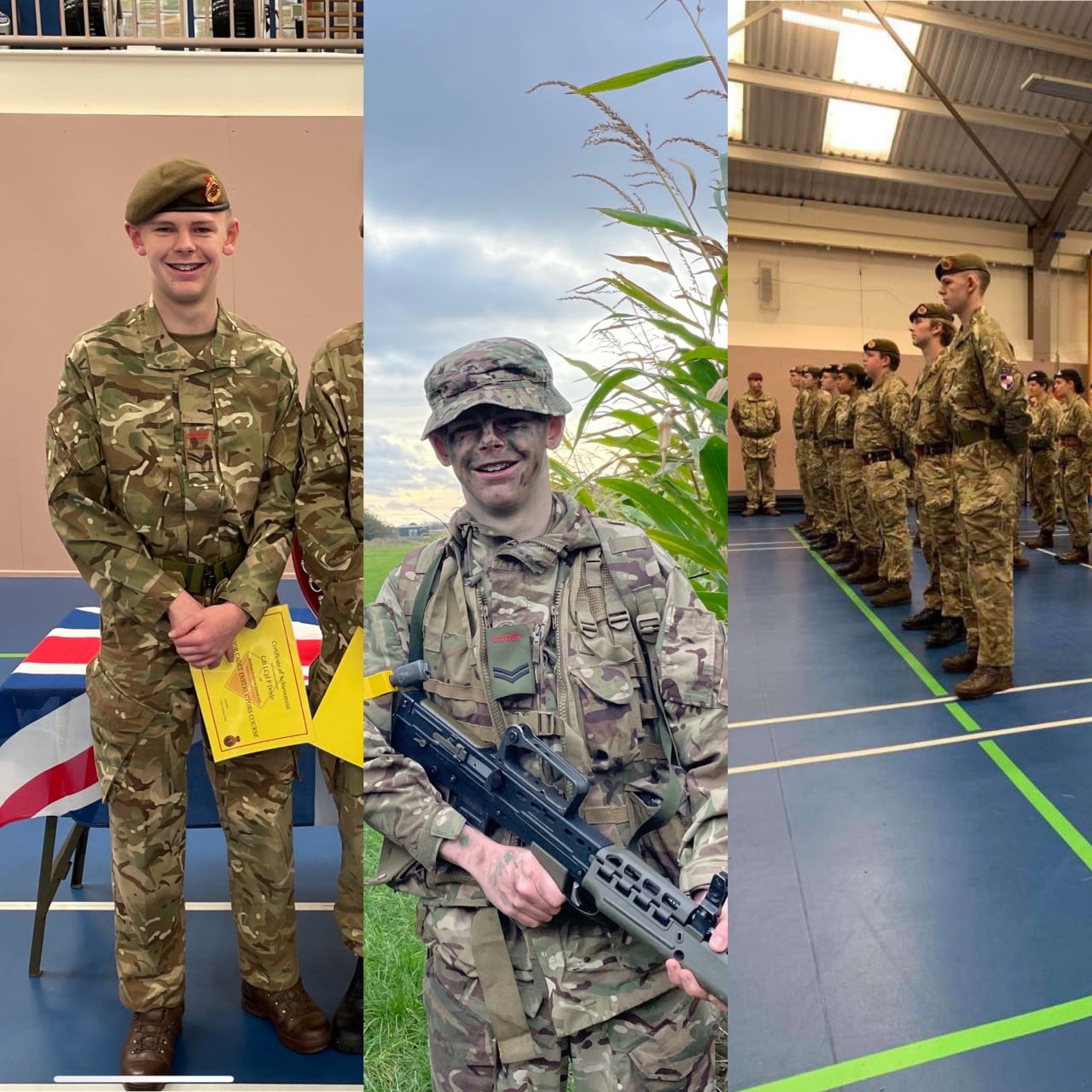 Image of Finntan attends North West Senior Cadet Instructors Cadre at Altcar Training Camp