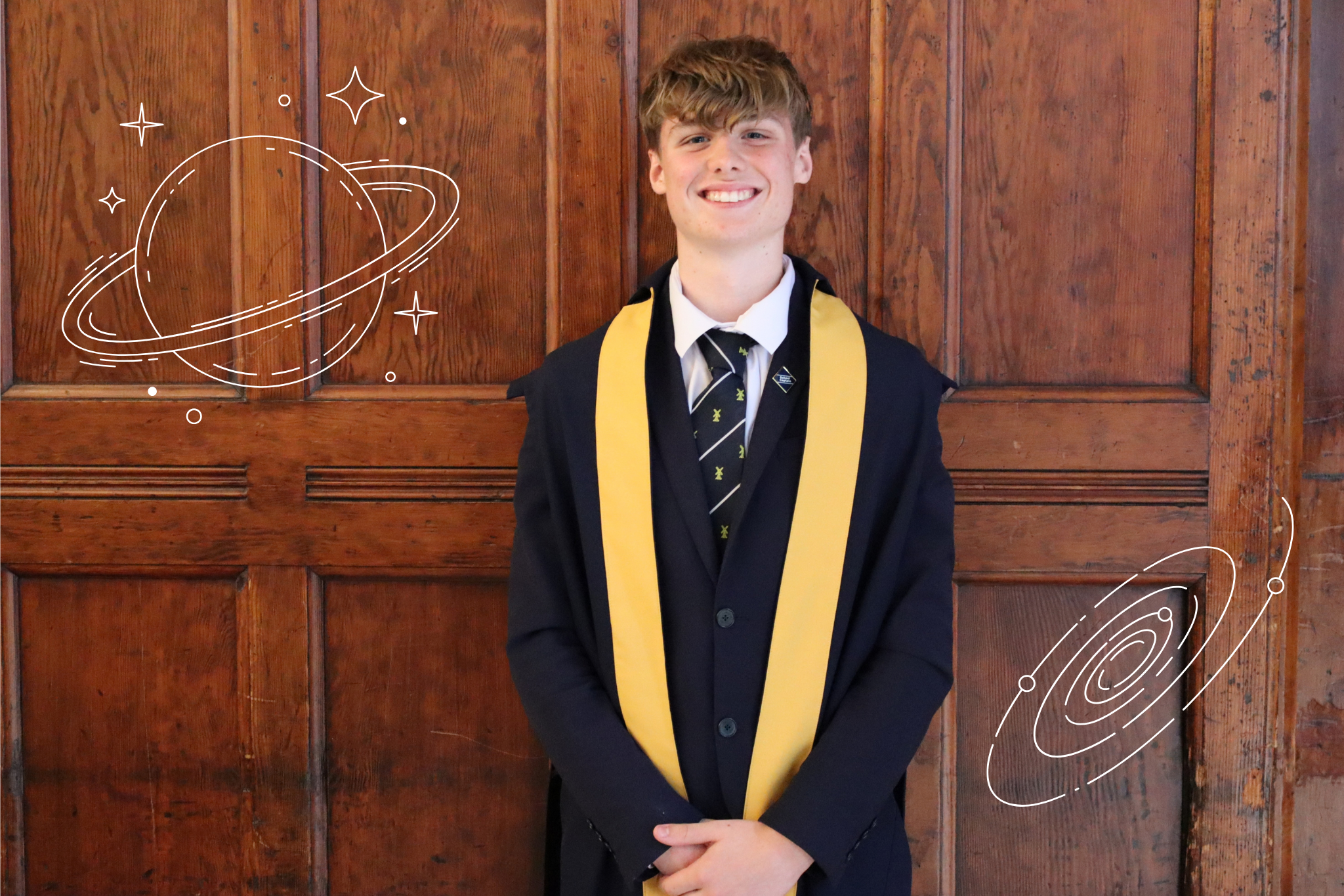 Image of Looking Up, Thinking Big: Declan’s World Space Week Message