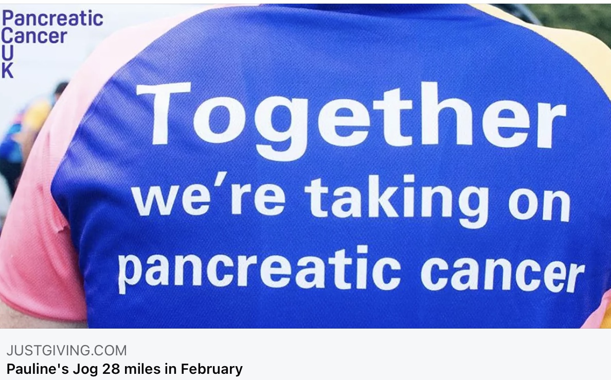 Image of Head of Biology, Mrs Halloran, jogging 28 miles for Pancreatic Cancer UK