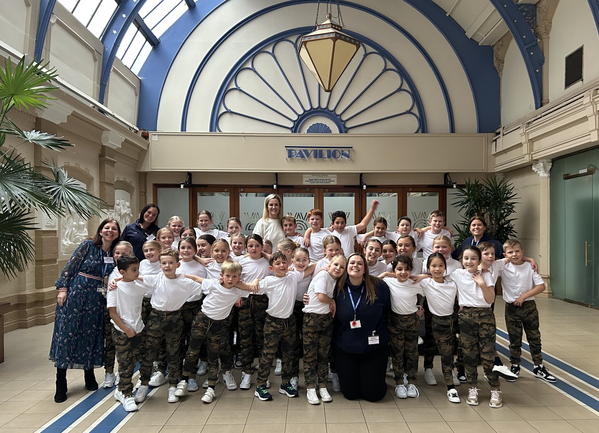 Image of Pupils perform at Wyre & Fylde School Sports Partnership Dance Festival 2023