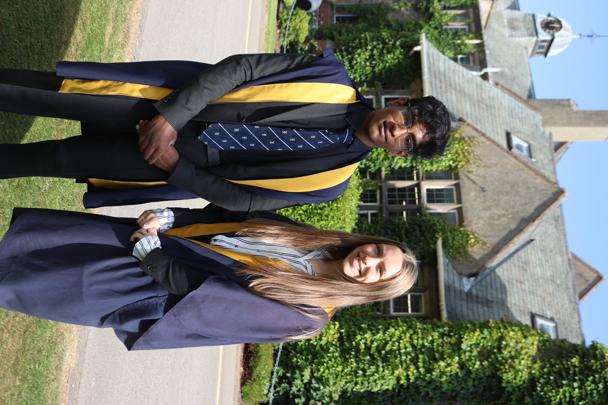 Image of KGS' 2021-22 School Captains, Aaron & Libby