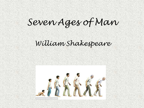 Image of 'The Seven Ages of Man' by KGS First Year pupils