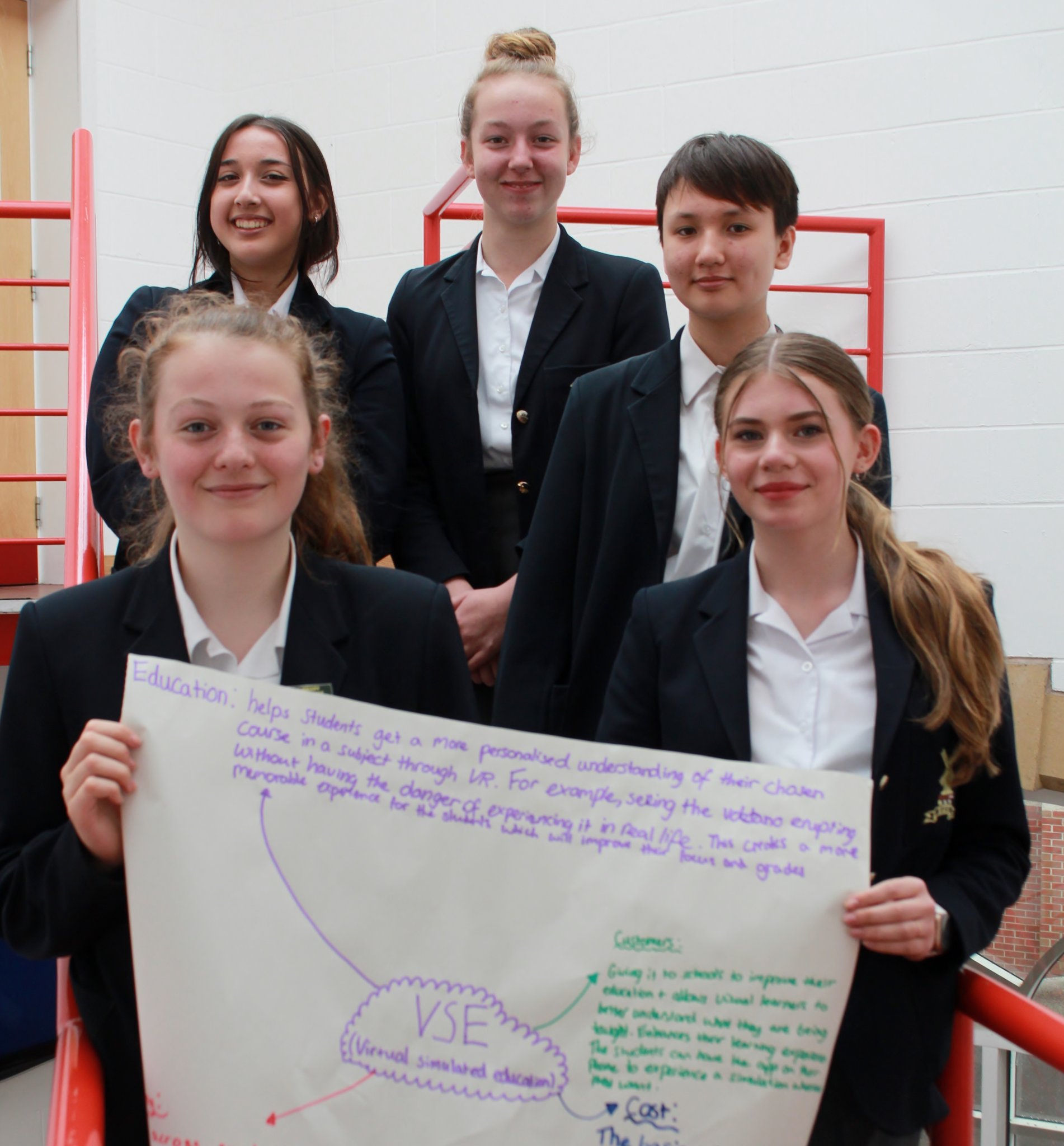 Image of KGS pupils enjoy Dragon's Den Style Cisco Challenge