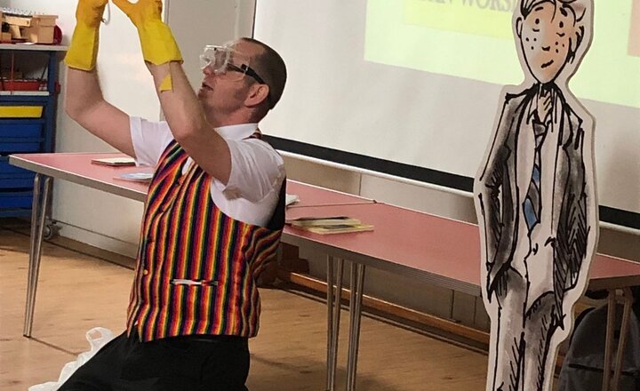 Image of Author Visit - Dan Worsley