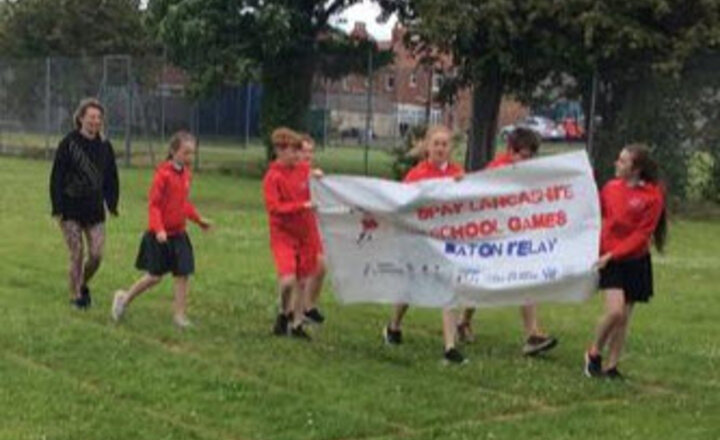 Image of School Queen Baton Relay