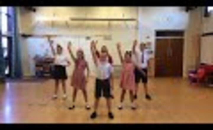 Image of Year 6 Leavers dance 'This is Me'.