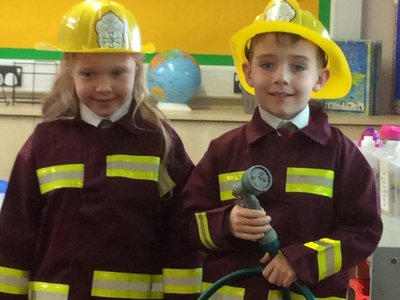 Image of Visit from Fire Service 
