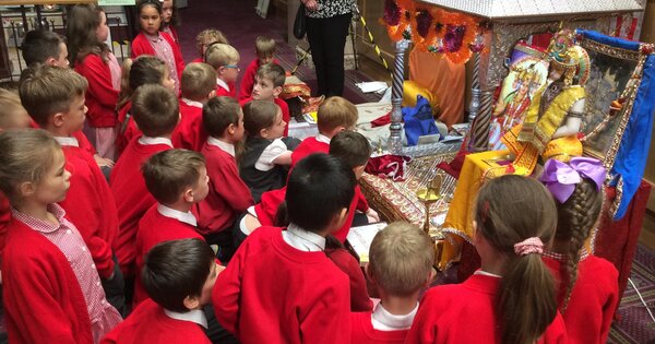 hindu temple school visit