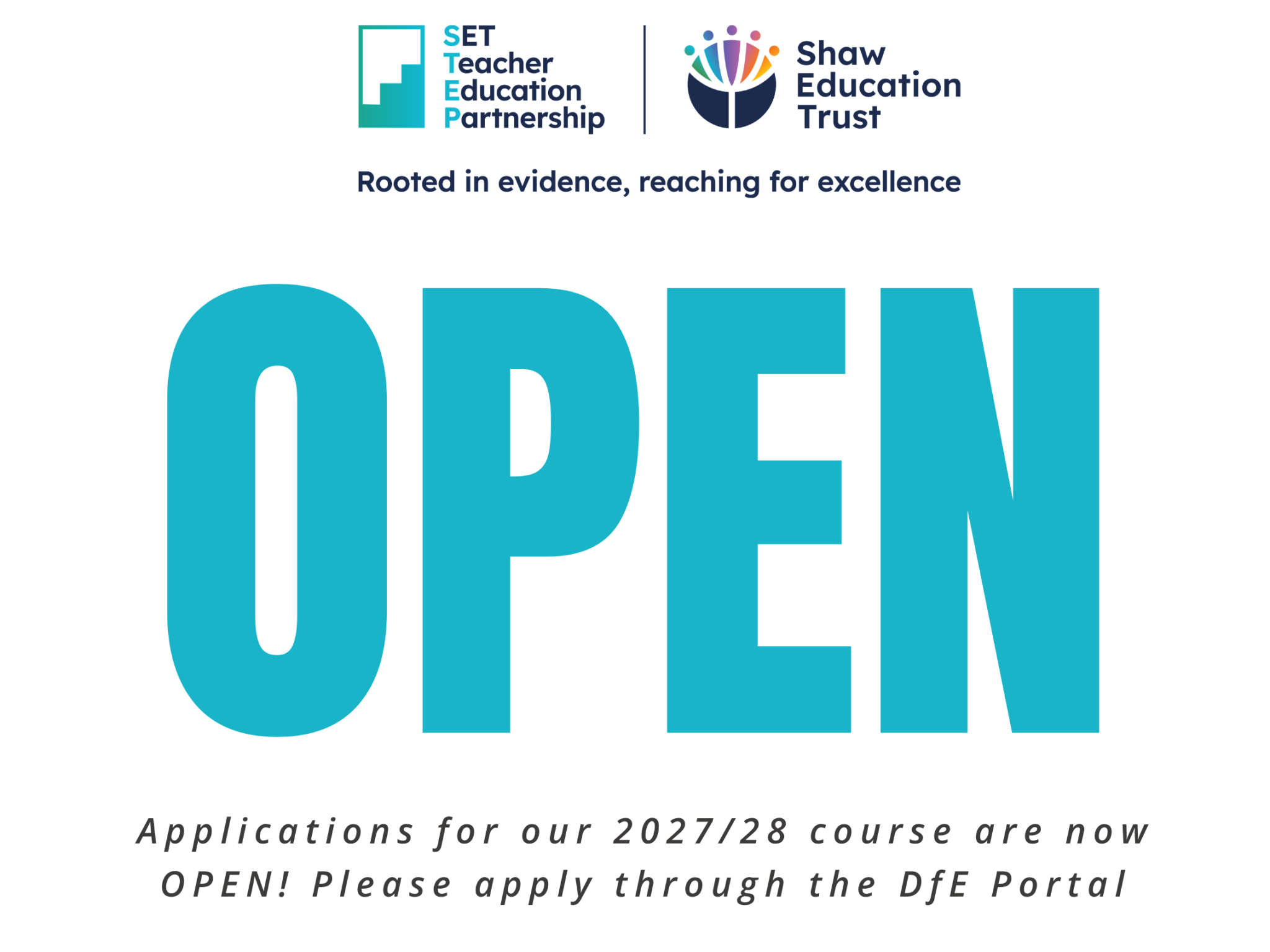 Image of APPLICATIONS NOW OPEN!