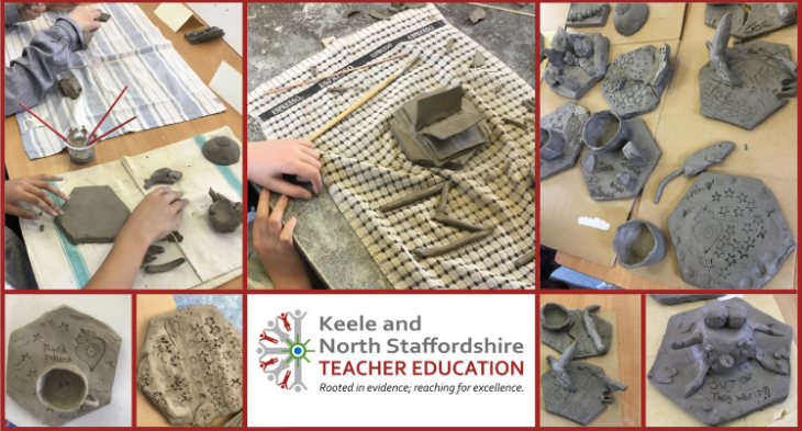 Image of KNSTE, Seabridge Primary School and Blackfriars Academy use clay to encourage teachers to ‘release their superpowers’.