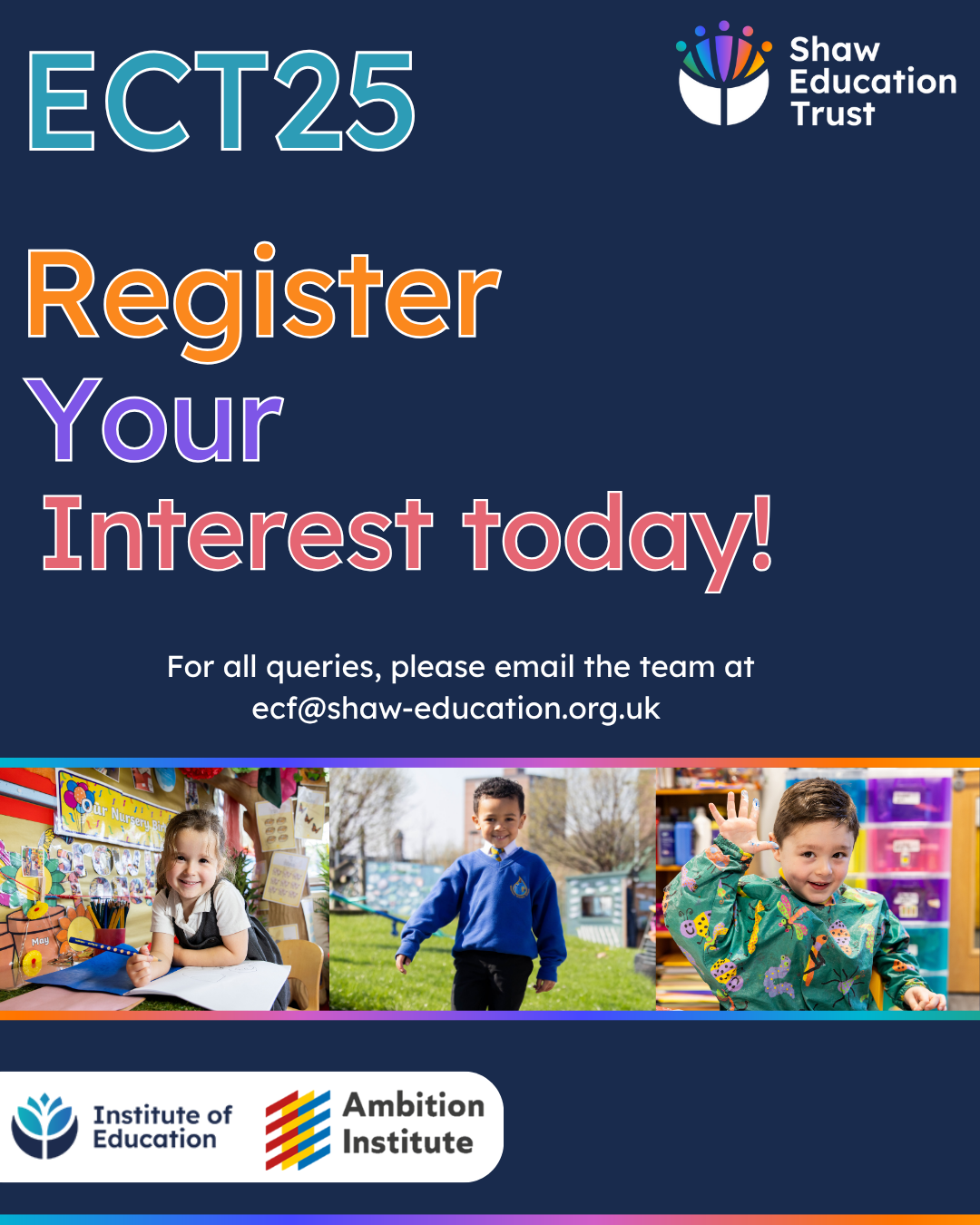 Image of Register your interest for our ECTP today!