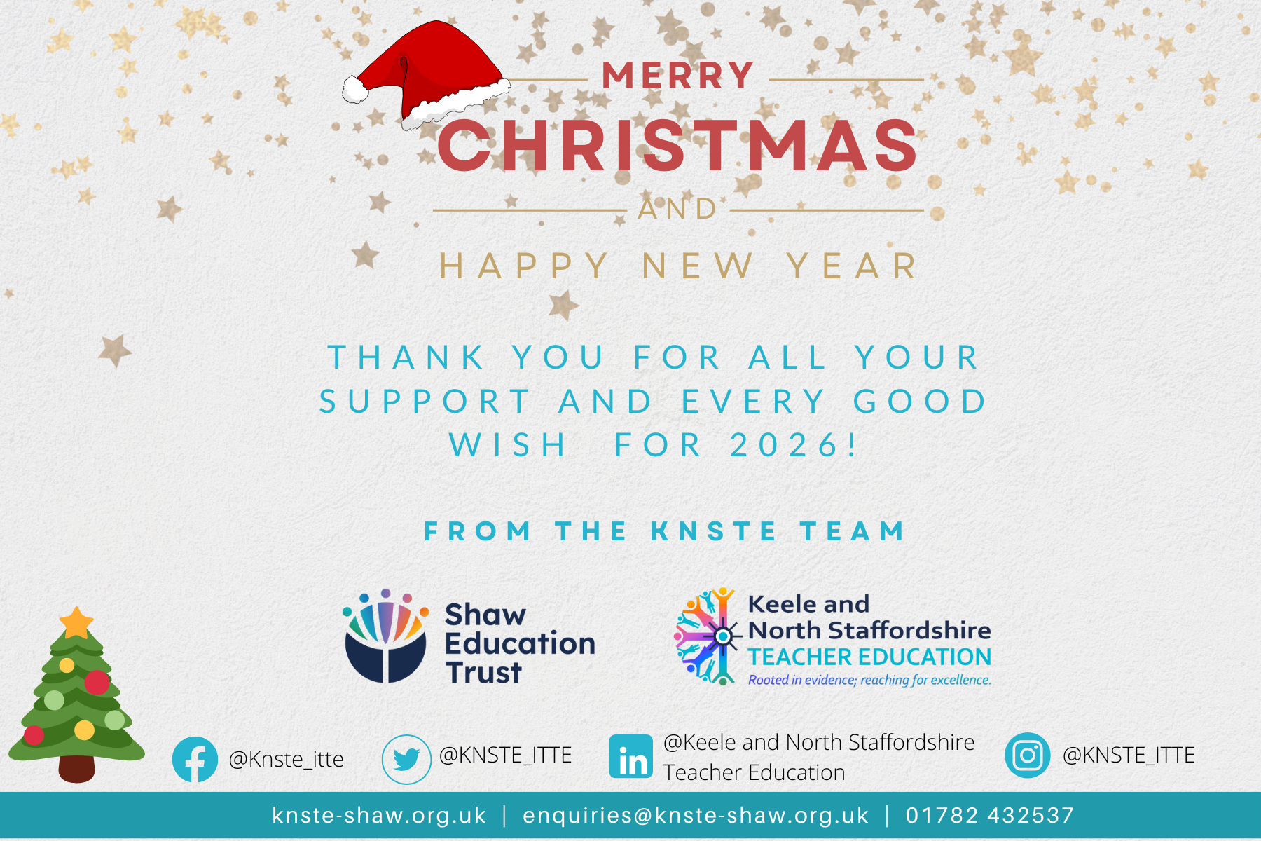 Image of Happy Holidays from KNSTE!