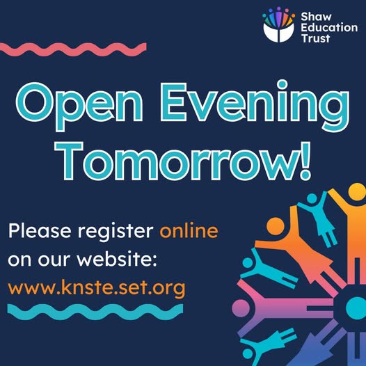 Image of It's not too late to register for our Open Evening tomorrow!