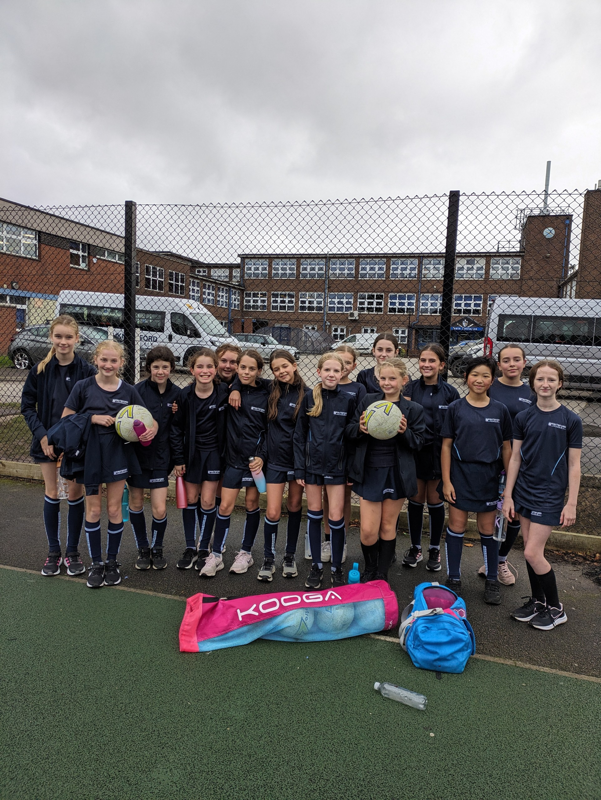 Image of Year 7 Netball  Mid-Cheshire Festival