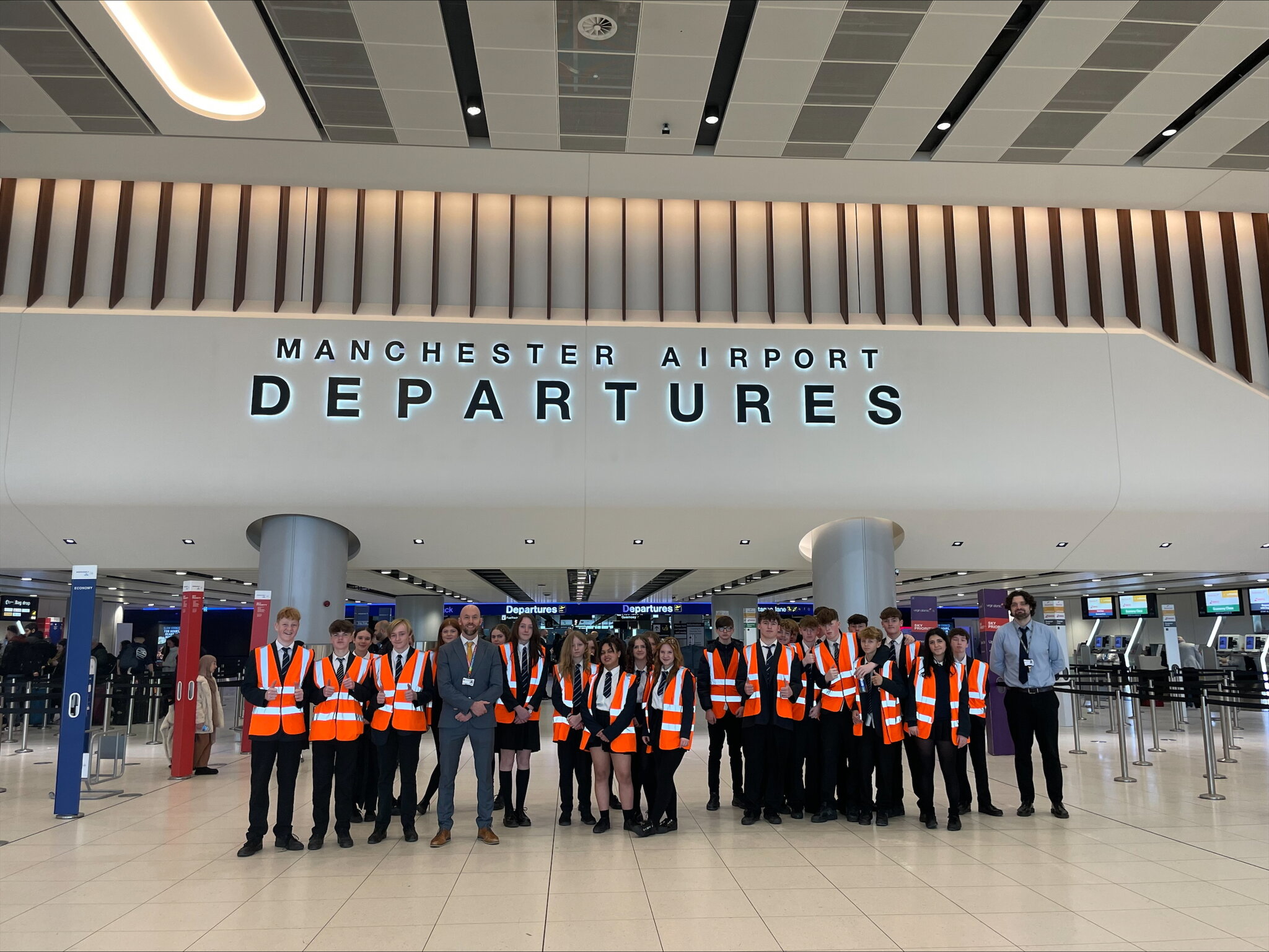 Image of Year 10 Trip to Manchester Airport