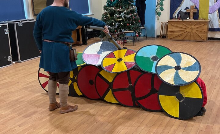 Image of Y5 have had a visit from an Anglo-Saxon!