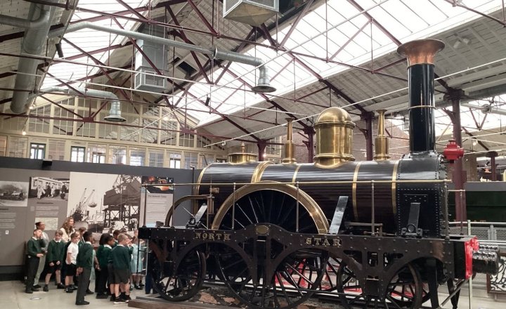 Image of Year 3 and 4 visit the STEAM Museum in Swindon