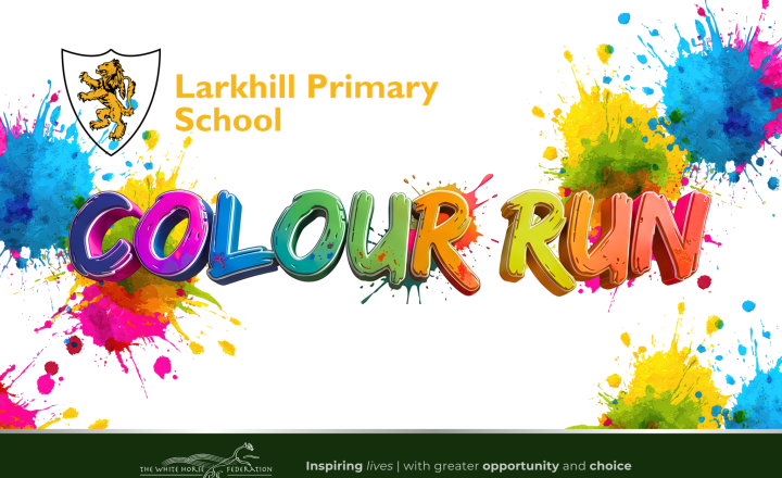 Image of Larkhill PTA Colour run