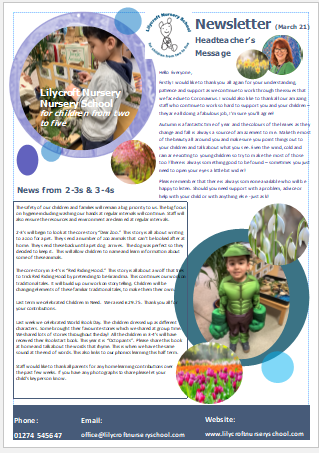 Image of Spring 2 Newsletter 