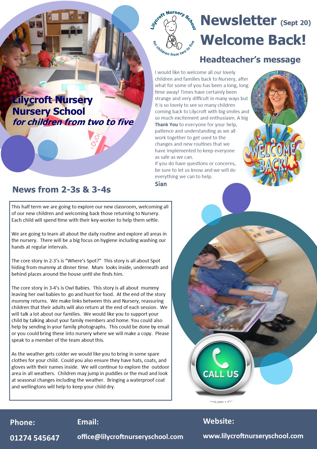 Image of Autumn 1 Newsletter 2020