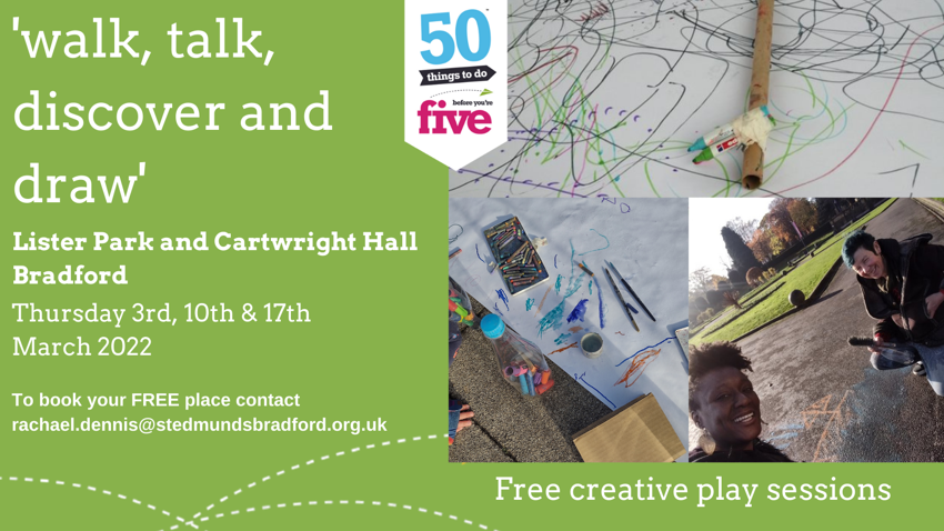 Image of Lister Park and Cartwright Hall 'walk, talk, discover and draw'
